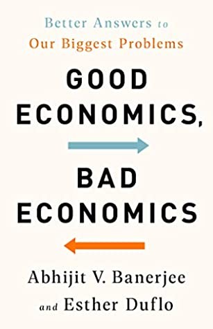 Cover of Good Economics for Hard Times by Abhijit V. Banerjee