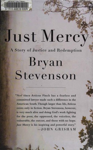 Cover of Just Mercy by Bryan Stevenson