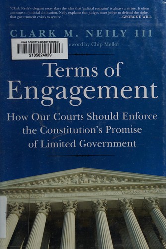 Cover of Terms of Engagement by Clark Neily